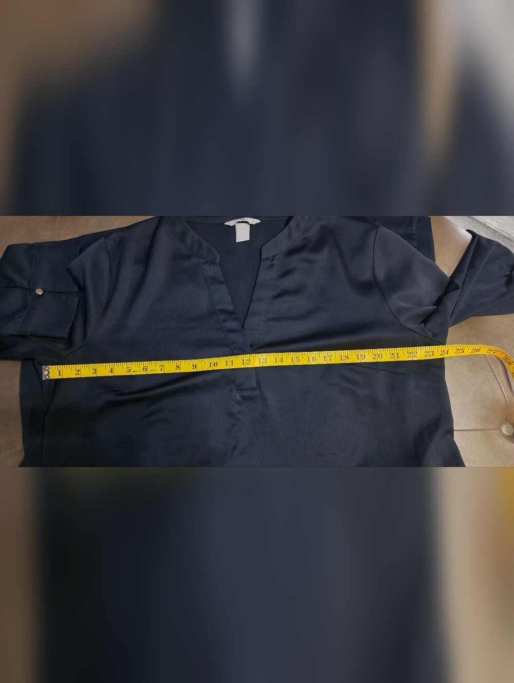 🔅H&M Navy Shirt Dress - Picture 7 of 8